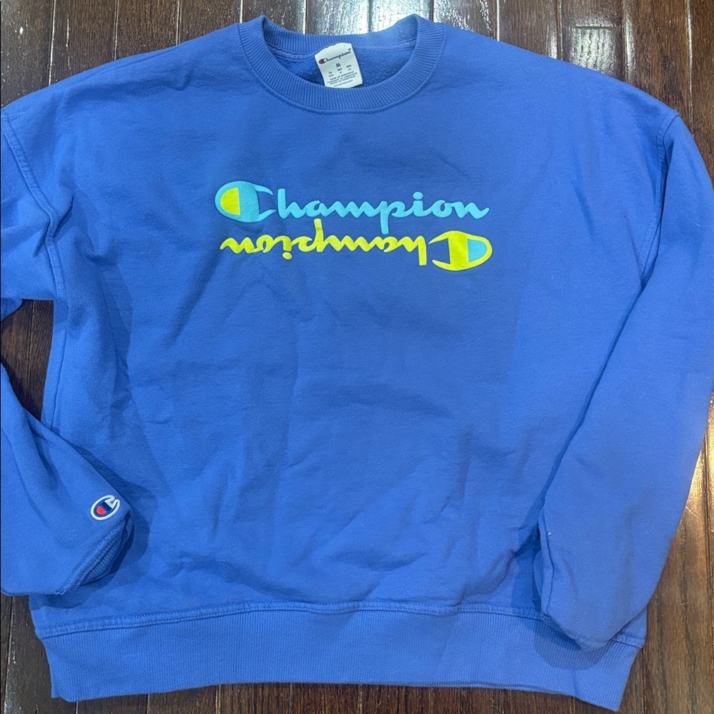 Champion Vibrant Blue Crewneck Sweatshirt